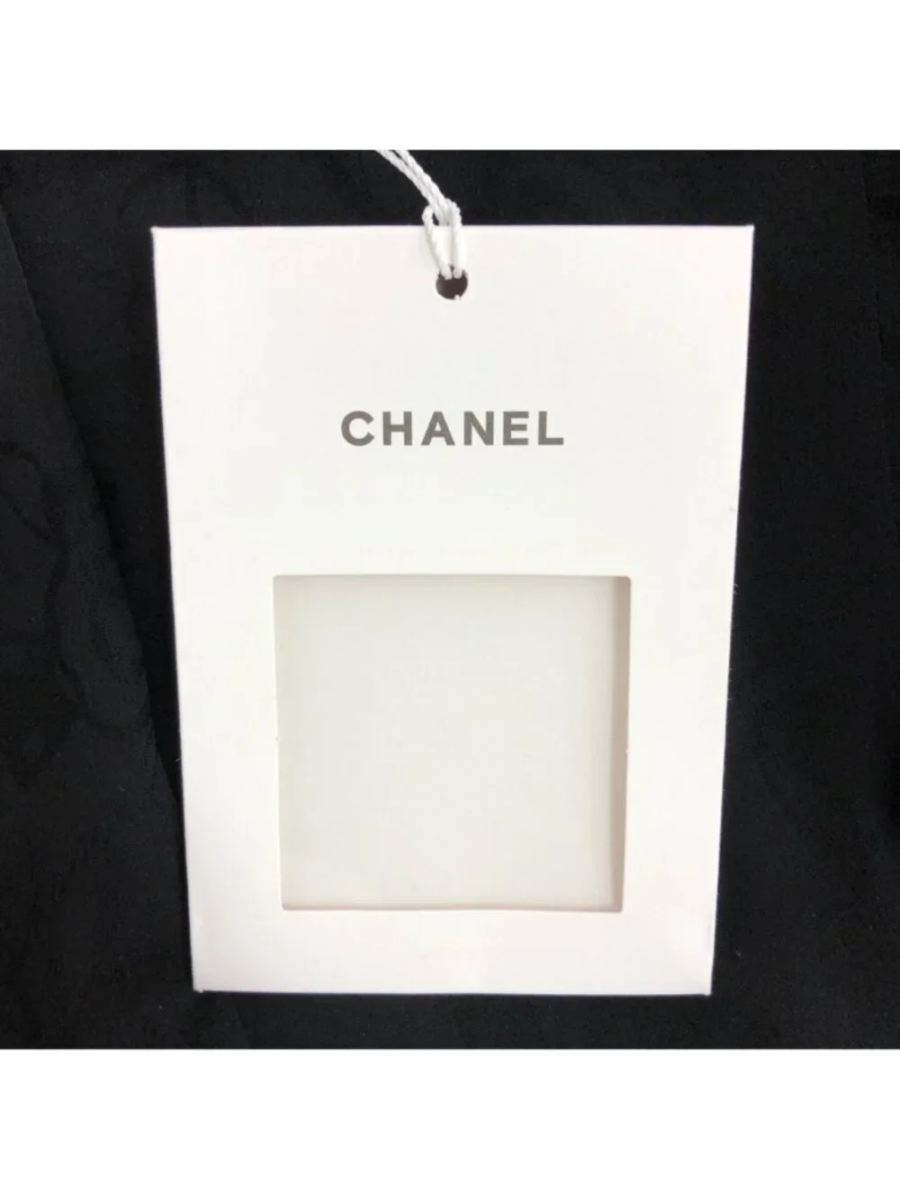 Chanel Cruise Collection Black Cotton Tweed Double-Breasted Jacket